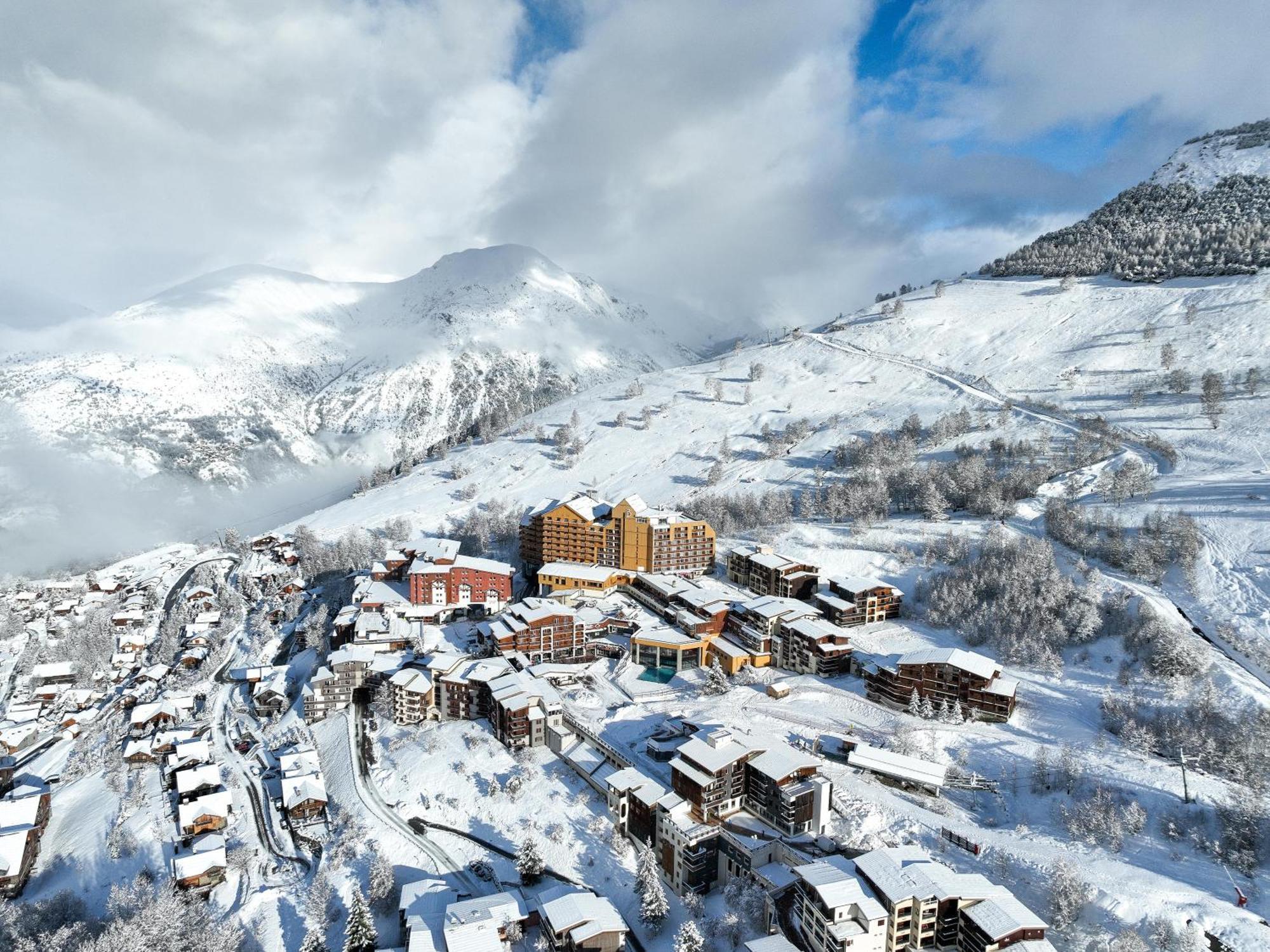 Belambra Clubs Les 2 Alpes Les Cretes Hotel Les Deux Alpes Ngoại thất bức ảnh