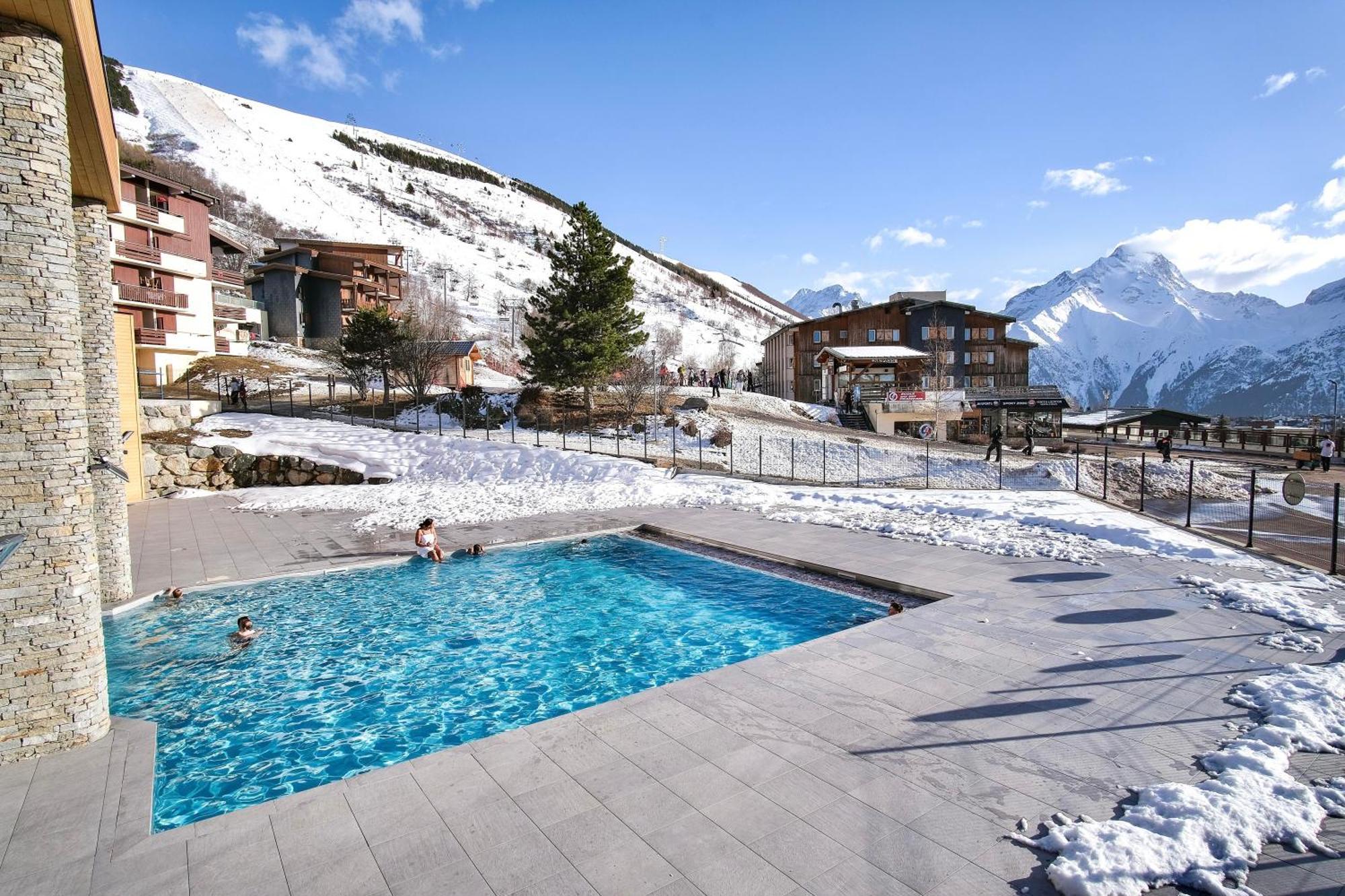 Belambra Clubs Les 2 Alpes Les Cretes Hotel Les Deux Alpes Ngoại thất bức ảnh