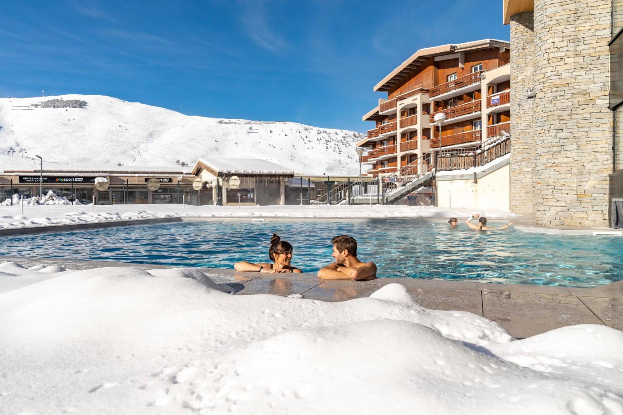 Belambra Clubs Les 2 Alpes Les Cretes Hotel Les Deux Alpes Ngoại thất bức ảnh